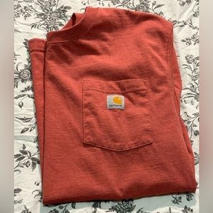 Carhartt Men’s T-Shirt, Red, Medium